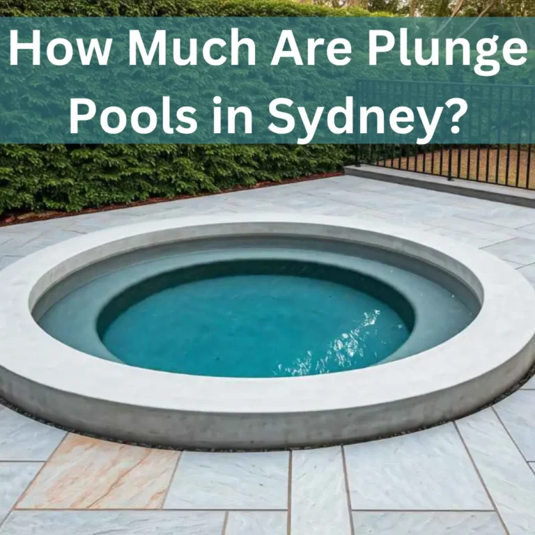 how much are plunge pools in sydney