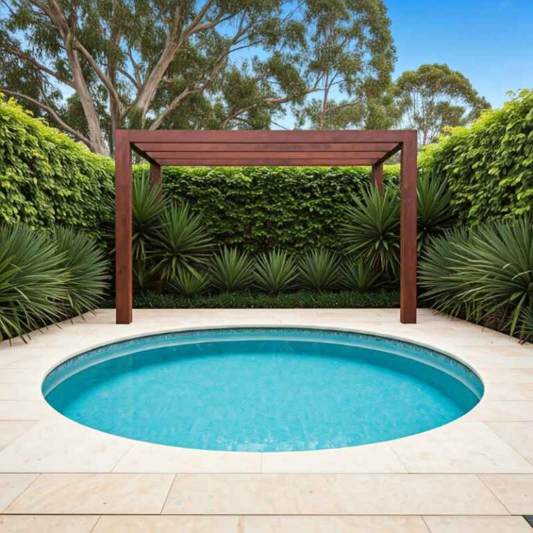 Round plunge pool sydney