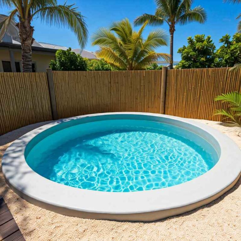 Round Plunge pool sydney