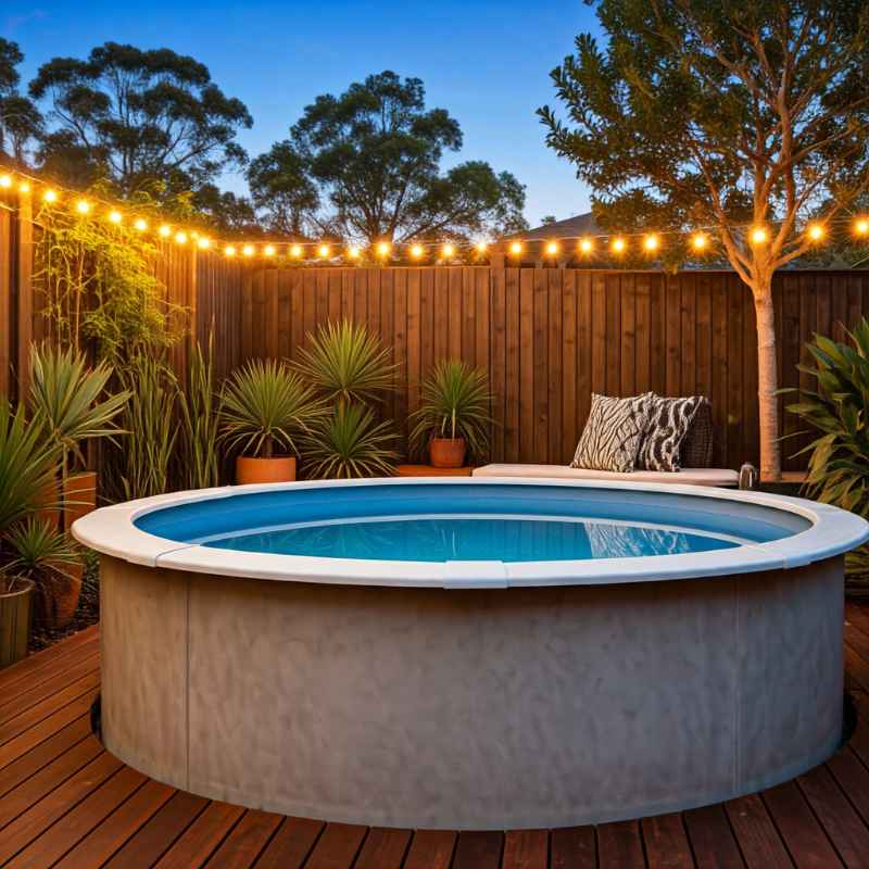 precast concrete plunge pool