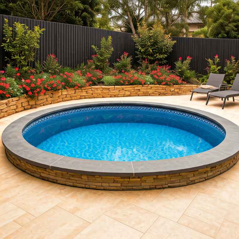 round plunge pool sydney