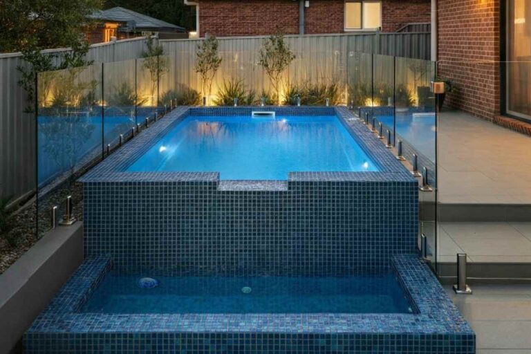 Above ground plunge pool