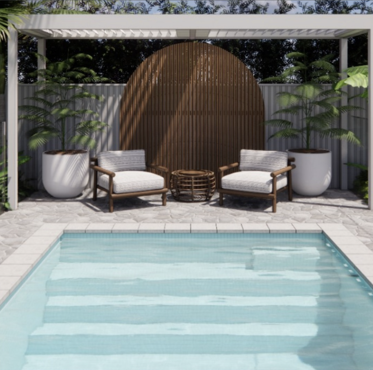 Small Fibreglass Plunge Pool | Plunge Pools Sydney