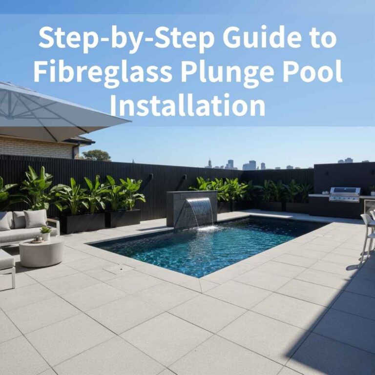 Fibreglass Plunge Pool