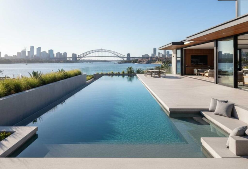 Large Concrete Pool