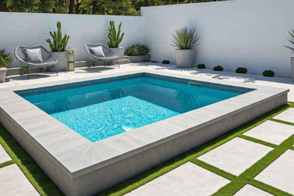 semi inground plunge pool sydney